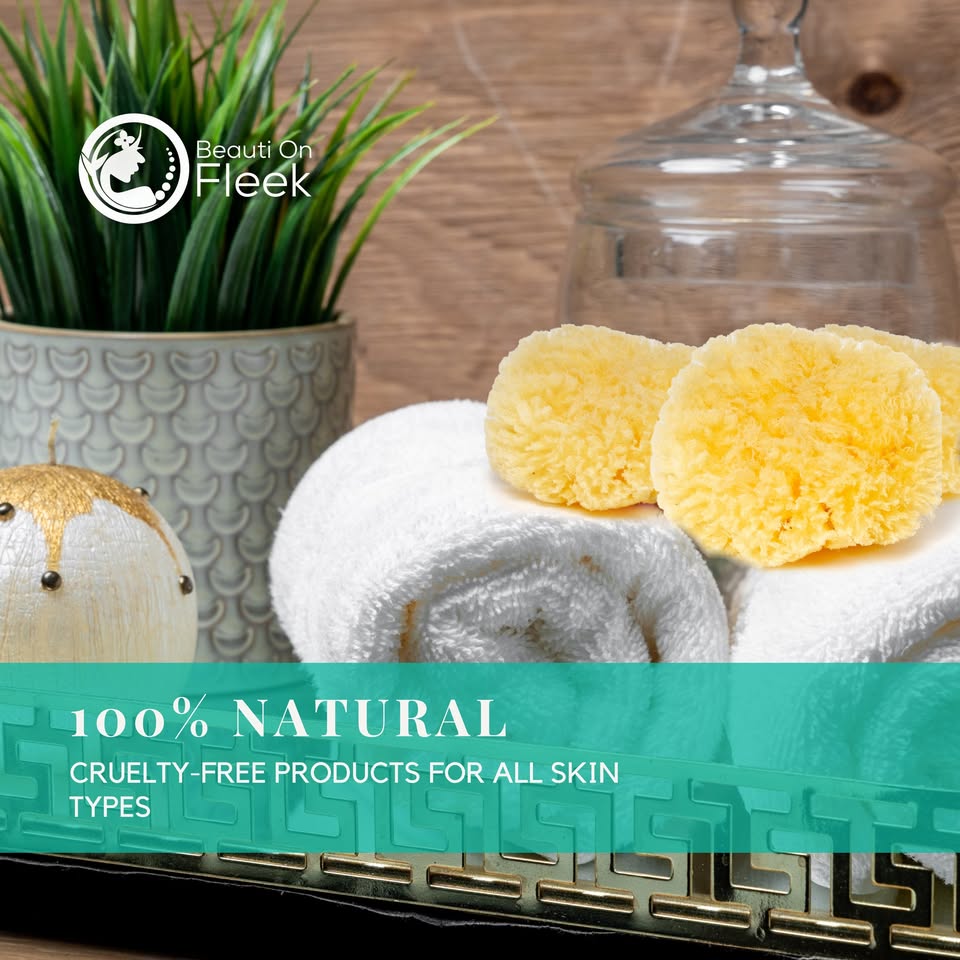 Natural Sea Bath and Facial Cleansing Sponge