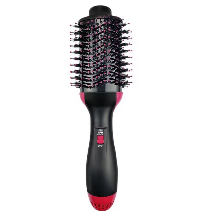 1000W Hair Dryer Brush Hot Air Brush Styler Electric Ion Blow Dryer Brush