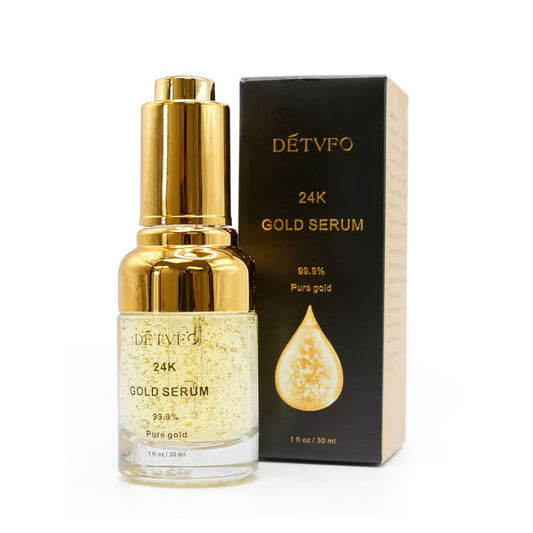 Face Moisturizing Repairing Firming 24k Gold Facial Serum Collagen Toner