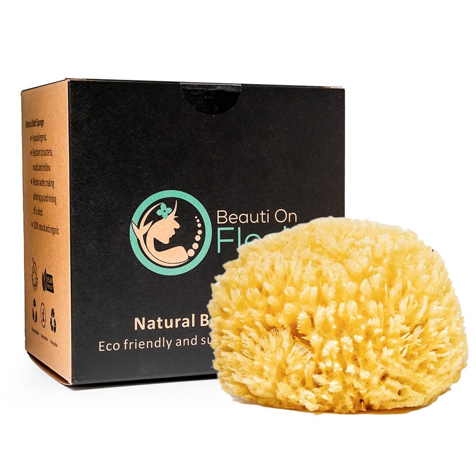 Natural Sea Bath and Facial Cleansing Sponge