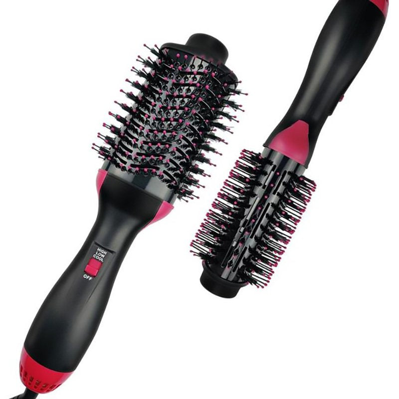 1000W Hair Dryer Brush Hot Air Brush Styler Electric Ion Blow Dryer Brush