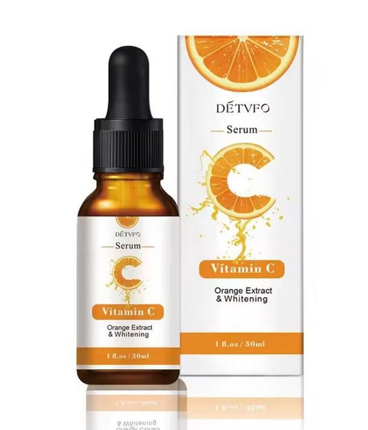 Facial Vitamin C Serum - Orange Extract and Whitening