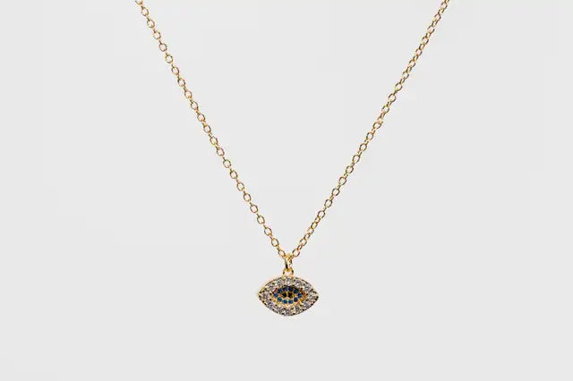 Zircon Eye pendant Necklace