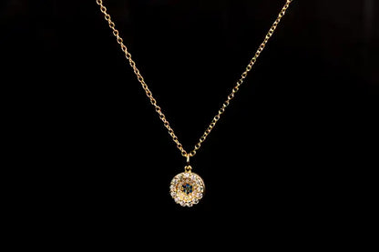 Round Shape Cubic Zircon Necklaces & Pendants