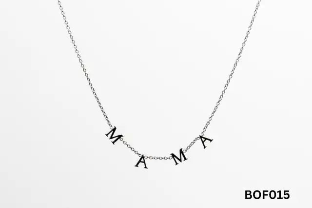 MAMA Pendant Necklace Assorted