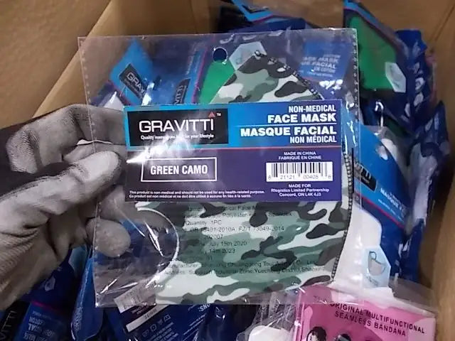 Gravitti Cloth Face Mask - Assorted