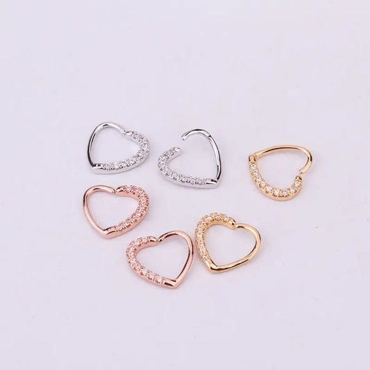 Heart Shape Nose Ring