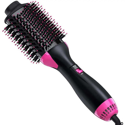 1000W Hair Dryer Brush Hot Air Brush Styler Electric Ion Blow Dryer Brush