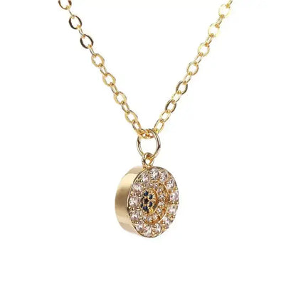 Round Shape Cubic Zircon Necklaces & Pendants