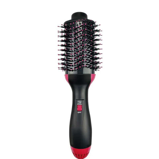 1000W Hair Dryer Brush Hot Air Brush Styler Electric Ion Blow Dryer Brush